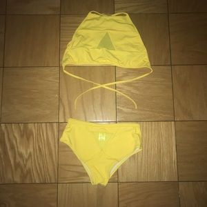Yellow Swimsuit